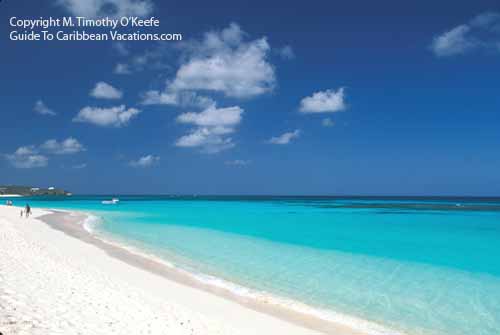 Caribbean Photos - Anguilla - Shoal Bay Beach- copyright M. Timothy O'Keefe - Guide To Caribbean Vacations.com 
