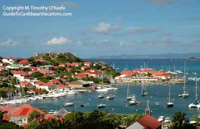 St. Barths St. Barts Gustavia Harbor copyright M. Timothy O'Keefe - Guide To Caribbean Vacations.com
